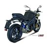 TRIUMPH SPEED TRIPLE 2007 - 2010 SUONO INOX COPA CARBONO MIVV