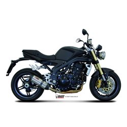 TRIUMPH SPEED TRIPLE 2007 - 2010 SUONO INOX COPA CARBONO MIVV