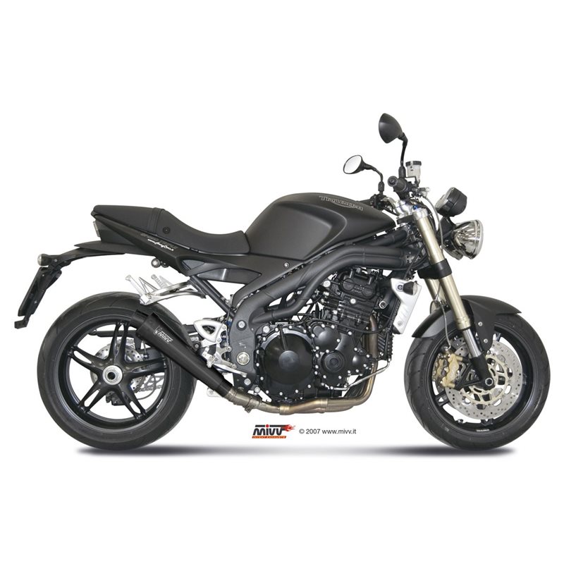 TRIUMPH SPEED TRIPLE 2007 - 2010 X-CONE BLACK MIVV TRIUMPH SPEED TRIPLE 2007 - 2010 X-CONE BLACK MIVV