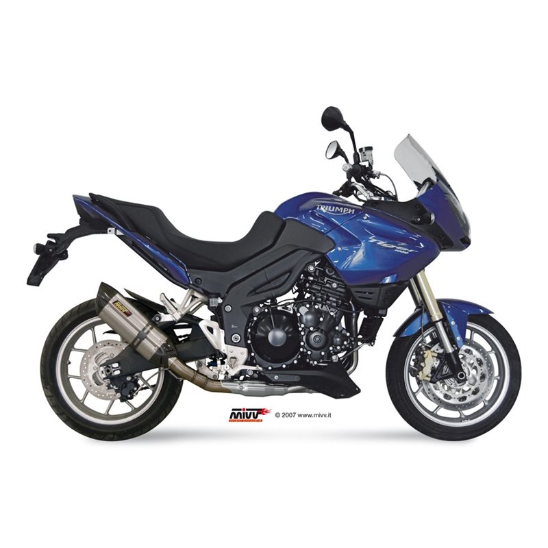 TRIUMPH TIGER 1050 2007 - 2013 SUONO INOX COPA CARBONO MIVV TRIUMPH TIGER 1050 2007 - 2013 SUONO INOX COPA CARBONO MIVV
