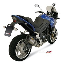 TRIUMPH TIGER 1050 2007 - 2013 SUONO INOX COPA CARBONO MIVV
