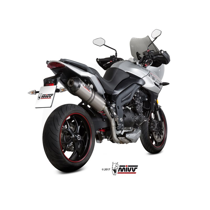TRIUMPH TIGER 1050 SPORT 2017 - OVAL TITANIO COPA CARBONO MIVV