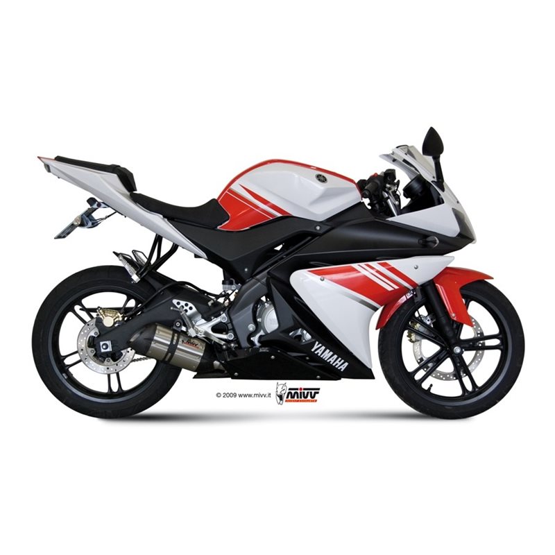 YAMAHA YZF R125 2008 - 2013 SUONO INOX COPA CARBONO MIVV YAMAHA YZF R125 2008 - 2013 SUONO INOX COPA CARBONO MIVV