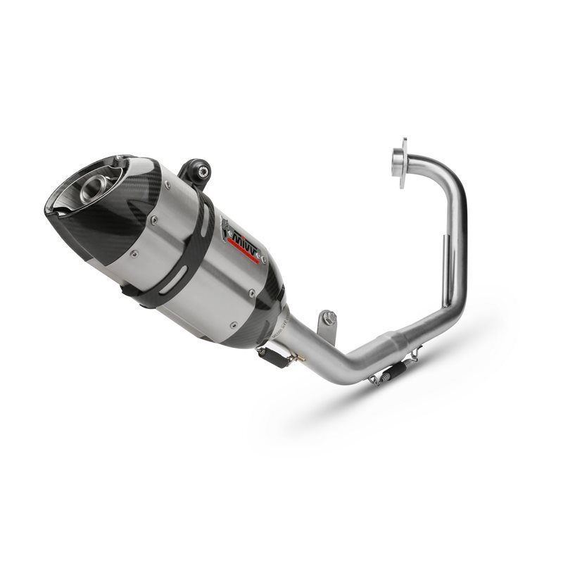 YAMAHA YZF R125 2008 - 2013 SUONO INOX COPA CARBONO MIVV