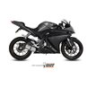 YAMAHA YZF R125 2014 - 2018 SUONO INOX COPA CARBONO MIVV