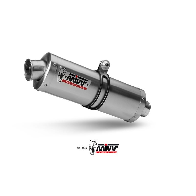 YAMAHA YZF 600 R6 1999 - 2002 OVAL INOX/ST. STEEL MIVV YAMAHA YZF 600 R6 1999 - 2002 OVAL INOX/ST. STEEL MIVV