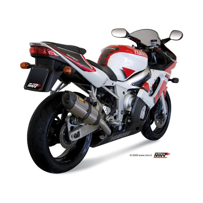 YAMAHA YZF 600 R6 1999 - 2002 SUONO INOX COPA CARBONO MIVV