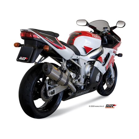 YAMAHA YZF 600 R6 1999 - 2002 SUONO INOX COPA CARBONO MIVV