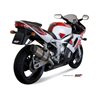 YAMAHA YZF 600 R6 1999 - 2002 SUONO INOX COPA CARBONO MIVV