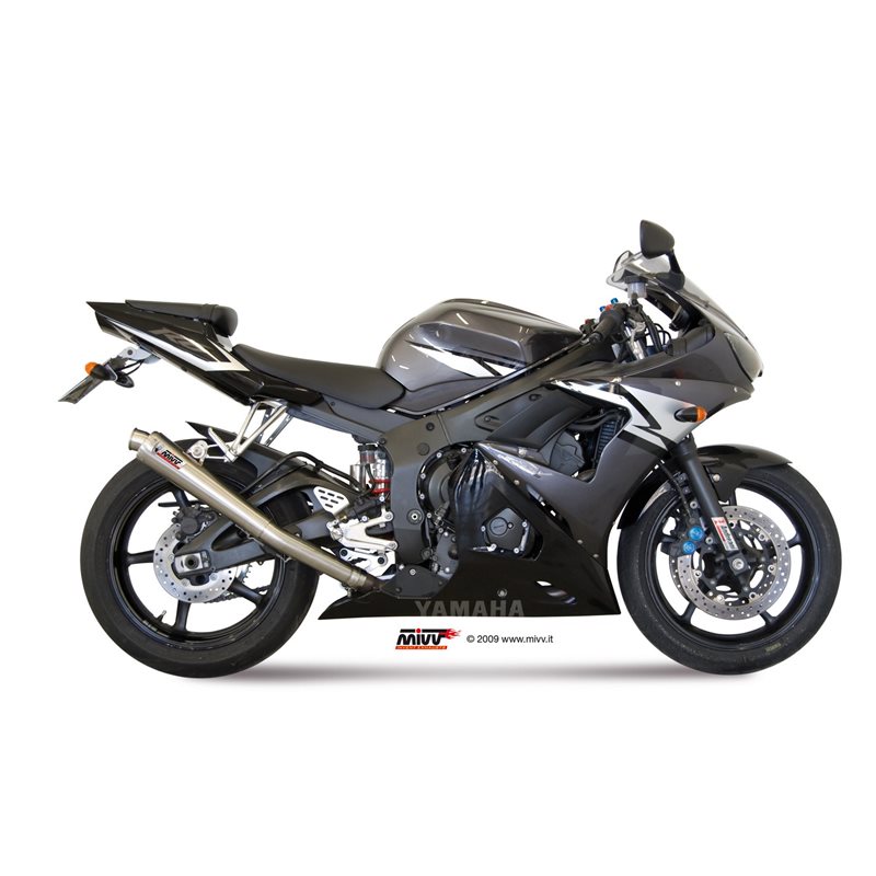 YAMAHA YZF 600 R6 2003 - 2005 X-CONE INOX/ST. STEEL MIVV YAMAHA YZF 600 R6 2003 - 2005 X-CONE INOX/ST. STEEL MIVV