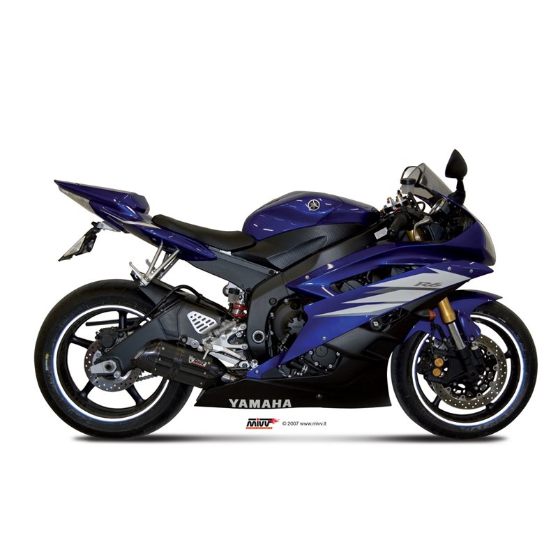YAMAHA YZF 600 R6 2006 - 2016 SUONO BLACK MIVV YAMAHA YZF 600 R6 2006 - 2016 SUONO BLACK MIVV
