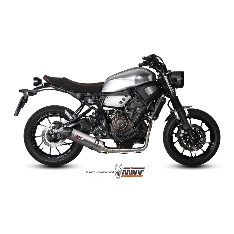 YAMAHA XSR 700 2016 - OVAL TITANIO COPA CARBONO MIVV YAMAHA XSR 700 2016 - OVAL TITANIO COPA CARBONO MIVV