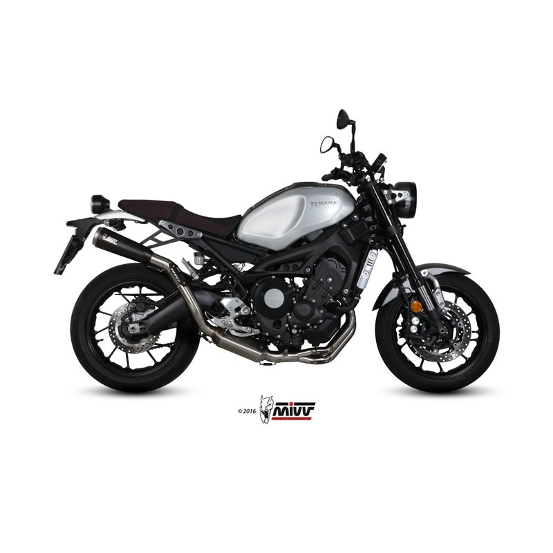 YAMAHA XSR 900 2016 - GHIBLI INOX NERO CERAMICO/CERAMIC BLACK ST. STEEL MIVV YAMAHA XSR 900 2016 - GHIBLI INOX NERO CERAMICO/CERAMIC BLACK ST. STEEL MIVV