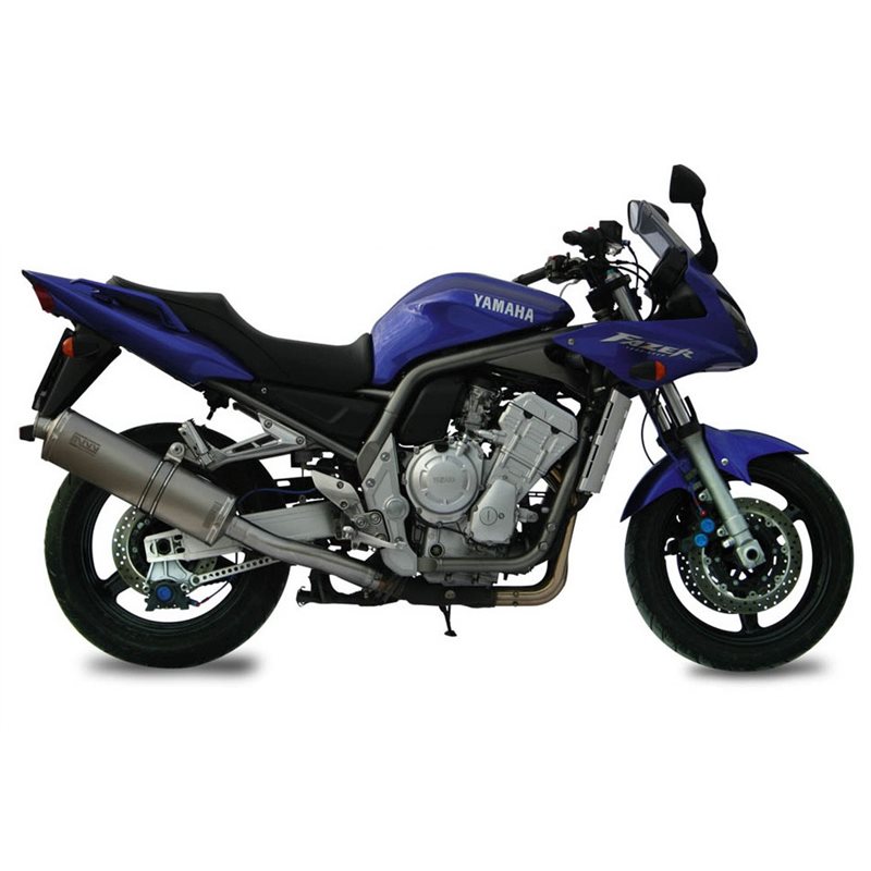 YAMAHA FZS 1000 FAZER 2001 - 2005 OVAL TITANIO MIVV YAMAHA FZS 1000 FAZER 2001 - 2005 OVAL TITANIO MIVV