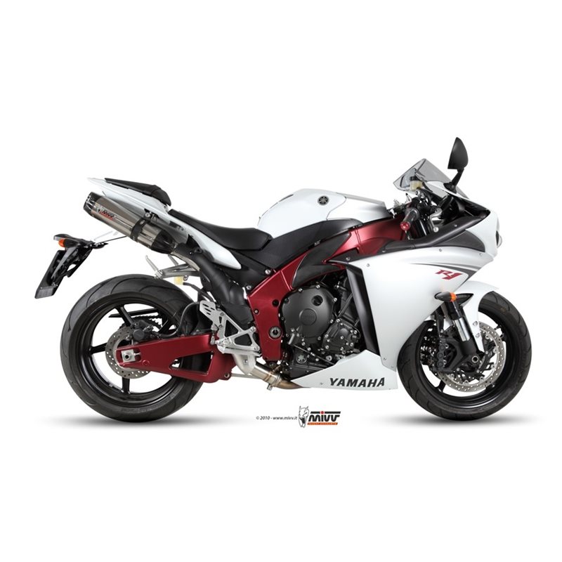 YAMAHA YZF 1000 R1 2009 - 2014 SUONO FULL TITANIO COPA CARBONO MIVV YAMAHA YZF 1000 R1 2009 - 2014 SUONO FULL TITANIO COPA CARBONO MIVV