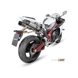 YAMAHA YZF 1000 R1 2009 - 2014 SUONO INOX COPA CARBONO MIVV