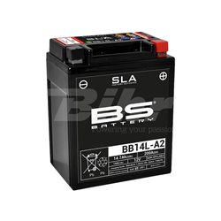 PEUGEOT SATELIS COMPRESSOR 125 07' - 11' BATERIA BS (SLA/GEL)