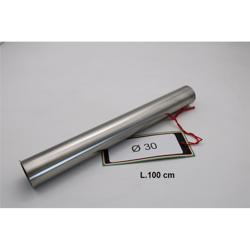 CAFÈ RACER ACCESSORIO - TUBO INOX D. 30MM X 1MM L.1000MM GPR ACCESSORIO - ACCESSORY CAFÈ RACER ACCESSORIO - TUBO INOX D. 30MM X 1MM L.1000MM GPR ACCESSORIO - ACCESSORY