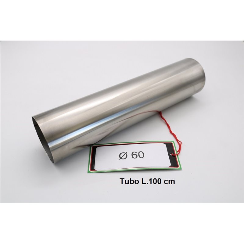 CAFÈ RACER ACCESSORIO - TUBO INOX D. 60MM X 1,2MM L.1000MM GPR ACCESSORIO - ACCESSORY CAFÈ RACER ACCESSORIO - TUBO INOX D. 60MM X 1,2MM L.1000MM GPR ACCESSORIO - ACCESSORY