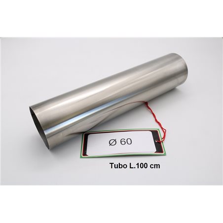 CAFÈ RACER ACCESSORIO - TUBO INOX D. 60MM X 1,2MM L.1000MM GPR ACCESSORIO - ACCESSORY