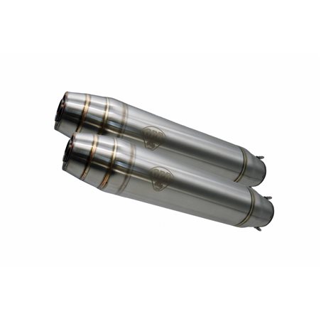 CAFÈ RACER DEEPTONE INOX RACING L.370 X D.80MM -  GPR DEEPTONE INOX CAFÈ RACER