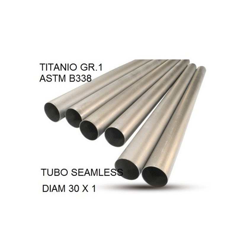 CAFÈ RACER TUBO TITANIO SEAMLESS D. 30MM X 1MM L.1000MM GPR TUBO TITANIO SEAMLESS D. 30MM X 1MM L.1000MM CAFÈ RACER TUBO TITANIO SEAMLESS D. 30MM X 1MM L.1000MM GPR TUBO TITANIO SEAMLESS D. 30MM X 1MM L.1000MM