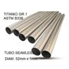 CAFÈ RACER TUBO TITANIO SEAMLESS D. 52MM X 1MM L.1000MM GPR TUBO TITANIO SEAMLESS D. 52MM X 1MM L.1000MM
