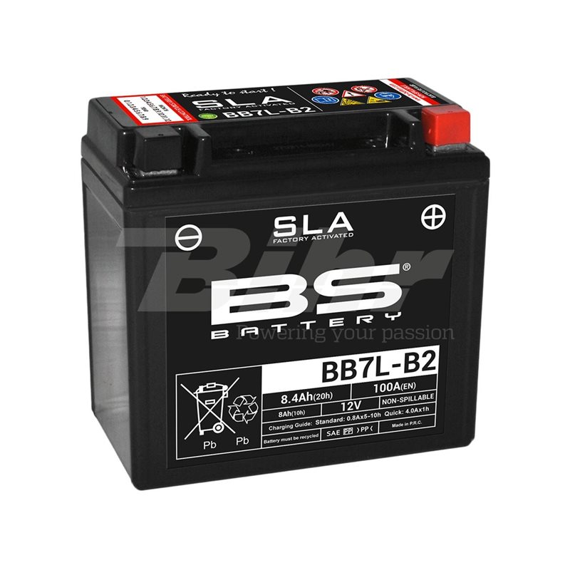 YAMAHA XQ MAXSTER 125 01' - 02' BATERIA BS (SLA/GEL)