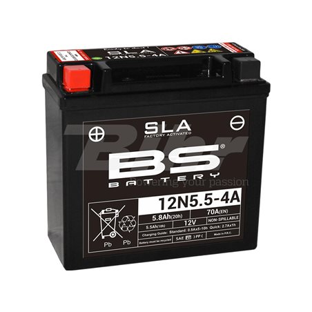 YAMAHA YZF-R 125 14' - 16' BATERIA BS (SLA/GEL)