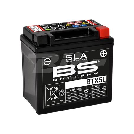 YAMAHA TT-R 230 05' BATERIA BS (SLA/GEL)