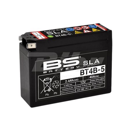 YAMAHA SR 400 01' - 08' BATERIA BS (SLA/GEL)
