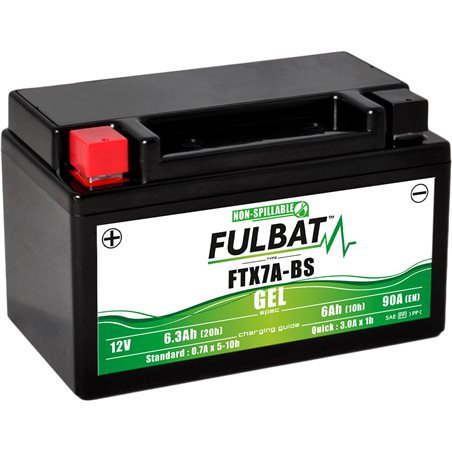 BATERIA FULBAT GEL YTX7A BS