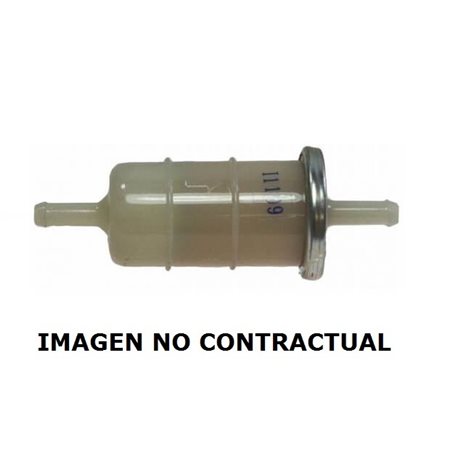 FILTRO DE GASOLINA JMP UNIVERSAL ALUMINIO NEGRO