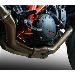 KTM SUPERDUKE 1290 R 2017/19 E4 GPR DECATALIZZATORE