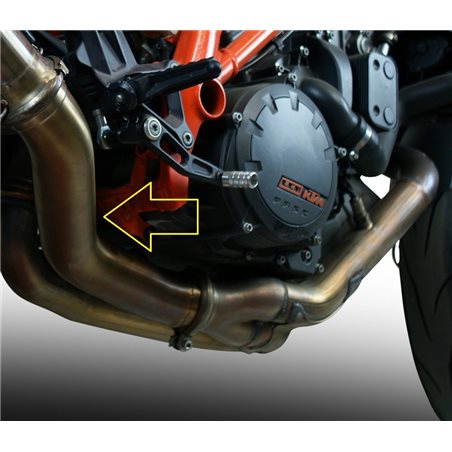 KTM SUPERDUKE 1290 R 2017/19 E4 GPR DECATALIZZATORE