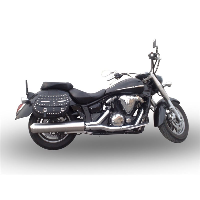 YAMAHA XVS 1300 MIDNIGHT STAR 2006/14 GPR INOX BOMB YAMAHA XVS 1300 MIDNIGHT STAR 2006/14 GPR INOX BOMB