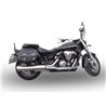 YAMAHA XVS 1300 MIDNIGHT STAR 2006/14  GPR INOX BOMB