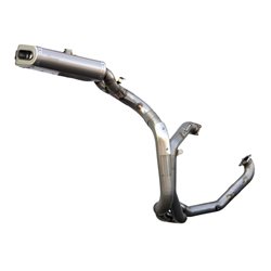 DUCATI 999 R 2004 - 2006 EVO II FULL SYSTEM SILENCIOSO TITANIO S/S COLECTOR Y PORTAMATRICULAS