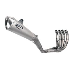 YAMAHA YZF-R6 600 2006 - 2016 EVO III FULL SYSTEM 102 DB TITANIUM WITH S/S HEADER