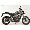 YAMAHA MT-09 ABS 2015 - 2020 FORCE FULL SYSTEM CARBON MUFFLER & S/S HEADER