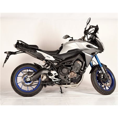 YAMAHA MT-09 2014 - 2020 FORCE FULL SYSTEM DARK STYLE (S/S) MUFFLER & S/S HEADER