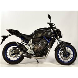 YAMAHA MT-07 ABS 2016 - 2021 FORCE FULL SYSTEM CARBON MUFFLER & S/S HEADER