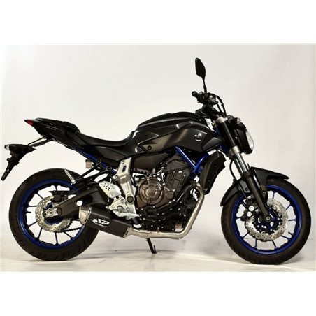 YAMAHA MT-07 ABS 2016 - 2021 FORCE FULL SYSTEM CARBON MUFFLER & S/S HEADER