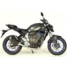 YAMAHA MT-07 ABS 2016 - 2021 FORCE FULL SYSTEM DARK STYLE (S/S) MUFFLER & S/S HEADER