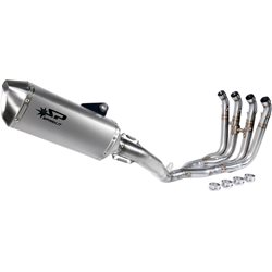 BMW S 1000 RR 2010 - 2018 EXHAUST FULL SYSTEM STAINLESS STEEL FORCE SILENCER