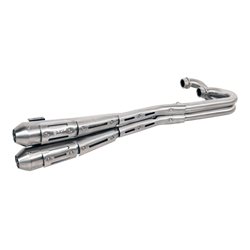 TRIUMPH BONNEVILLE 865 2007 - 2015 FULL SYSTEM 2in2 70'S STAINLESS STEEL