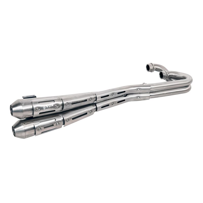 TRIUMPH BONNEVILLE 865 2007 - 2015 FULL SYSTEM 2in2 70'S STAINLESS STEEL