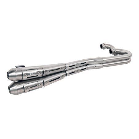 TRIUMPH BONNEVILLE 865 2007 - 2015 FULL SYSTEM 2in2 70'S STAINLESS STEEL