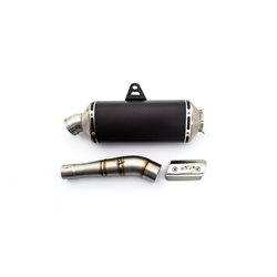 YAMAHA XTZ 690 2019 - 2021 DAKAR EXHAUST SYSTEM EURO4 DARK STYLE