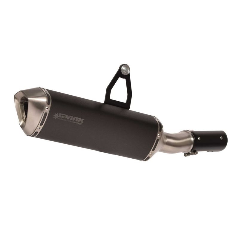 BMW R 1200 GS ABS 2013 - 2019 FORCE SLIP-ON MUFFLER DARK STYLE (S/S)